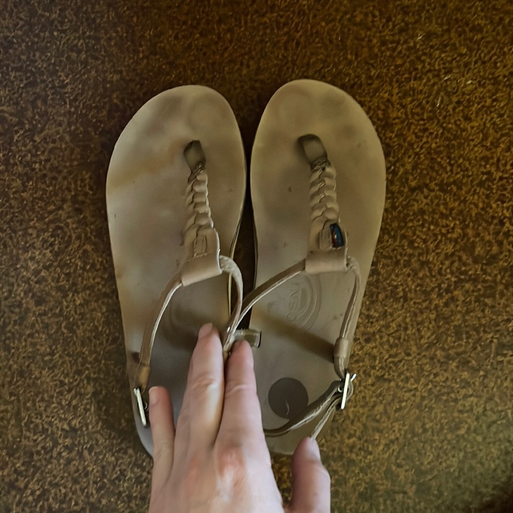 Rainbow woman’s sandals